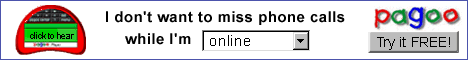 Don't miss calls while you're online: FREE trial of Pagoo!